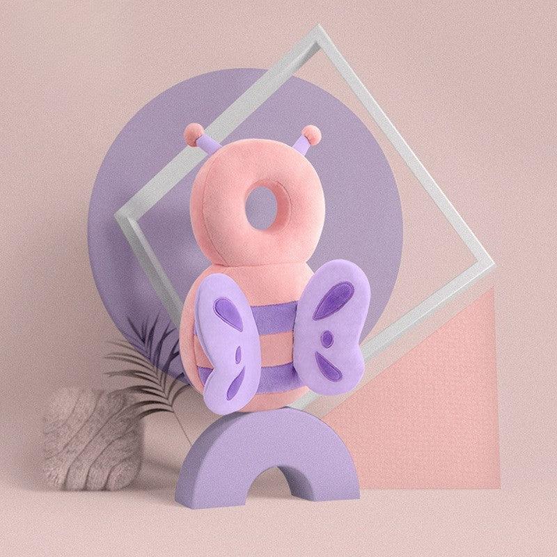 Pink Butterfly Infant Head Protection