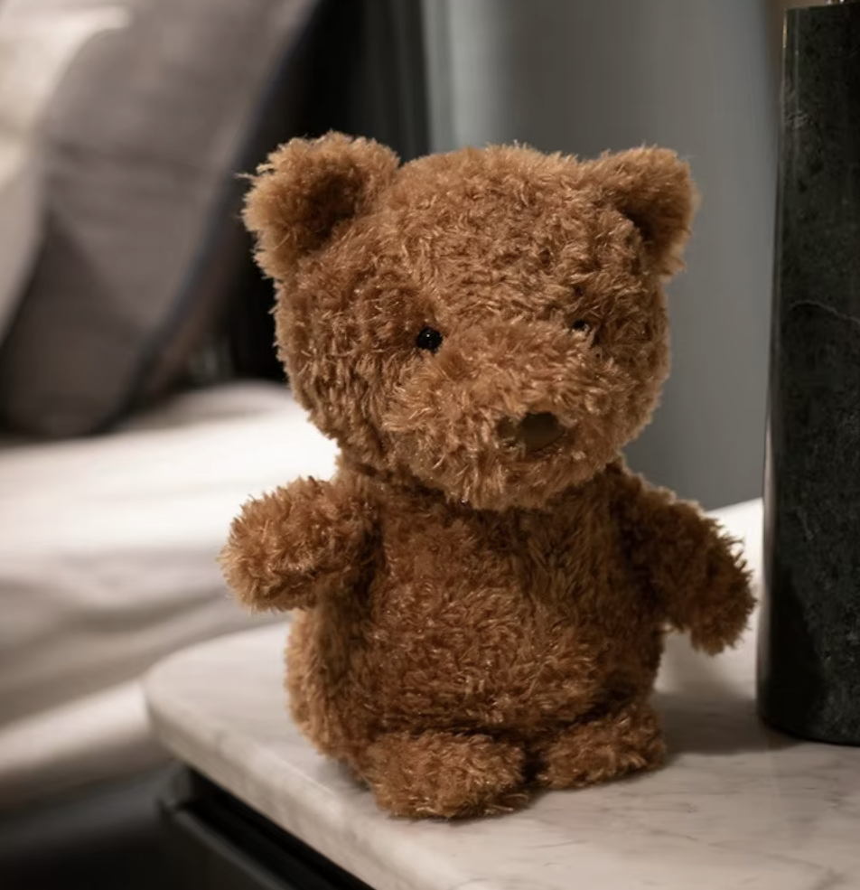 20 cm Stuffed annimal plush brown bear design