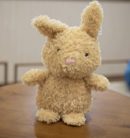 20 cm Stuffed annimal plush beige rabbit design