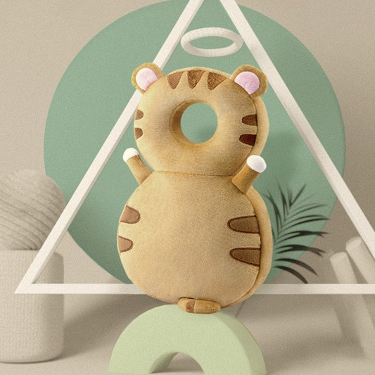 Brown Tiger Infant Head Protection 