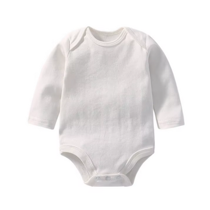 Cotton Baby Bodysuit - Long Sleeve