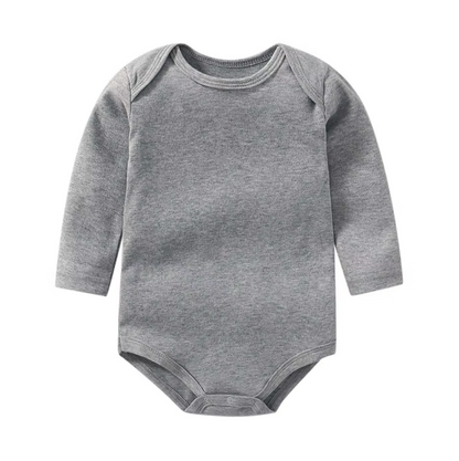 Cotton Baby Bodysuit - Long Sleeve
