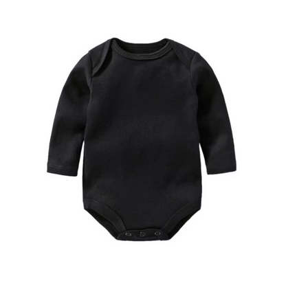 Cotton Baby Bodysuit - Long Sleeve